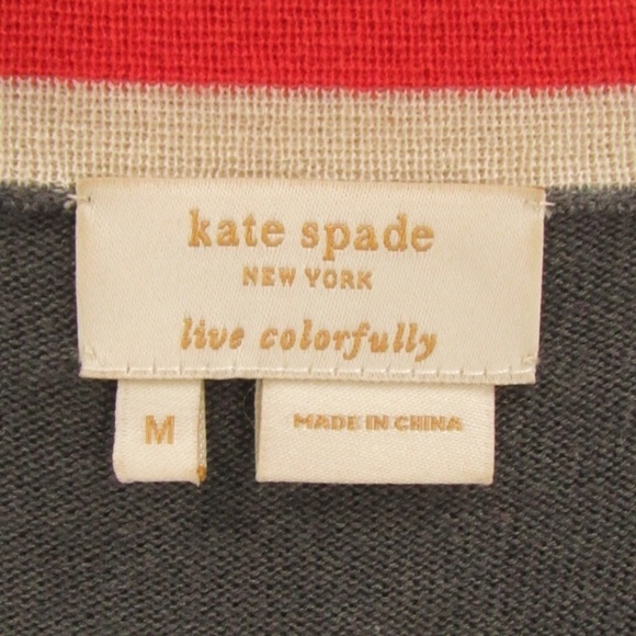 Kate Spade Front Hook and Loop Sweater M - Picture 3 of 16